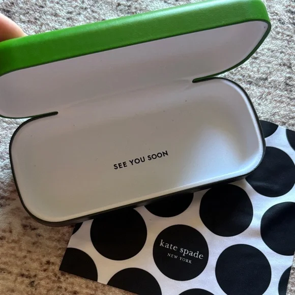 Kate Spade Magnolia Sunglasses in Smoky Blue, w/Case - Picture 8 of 9